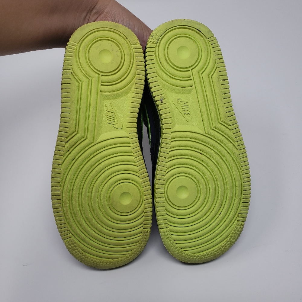 Nike Air Force 1 Court Purple Volt Sneakers 13 - Picture 10 of 10